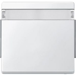 Wisselwip met informatieveld-Polarwit-IP44-Aquadesign