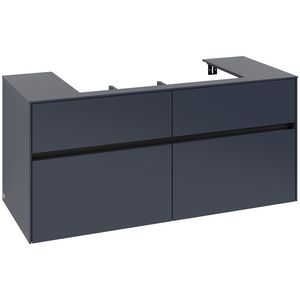 Wastafelonderkast Collaro 1200x548x500mm Marine Blue C08700VQ