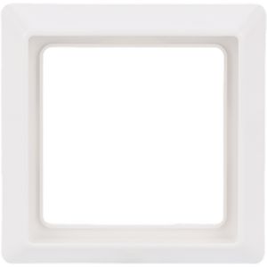 Afdekraam 1-voudig IP44 A-w alpin wit (2101-34)