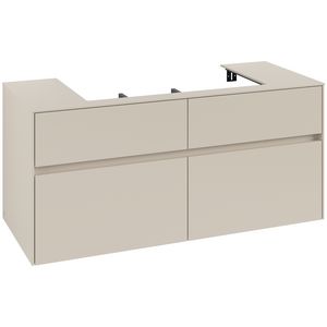 Wastafelonderkast Collaro 1200x548x500mm Cashmere Grey C08700VN