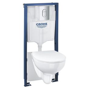 Wandcloset combipack rapid sl 5in1 met bau keramiek closet 1,13m slim (prof) 36504000