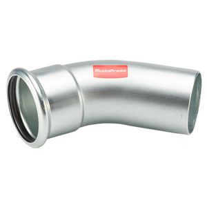 Insteekbocht 45° SudoPress staalverzinkt pers x spie 108 SP8040VM VVE=2