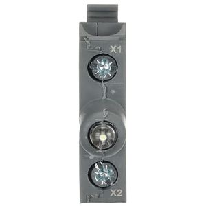 Verlichtingselement met LED wit bodem montage 110-130V AC