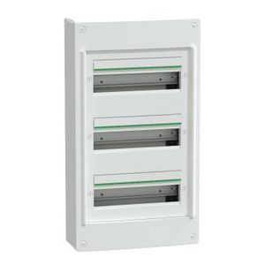 PrismaSeT XS, Modulaire verdeler, Opbouw, 3x13 modules, Aard