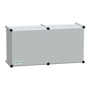 Kast poly. onderbak blinde PC kap IP66 270x54 Thalassa PLS