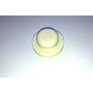 Afdichtplug Ø11mm siliconenrubber wit