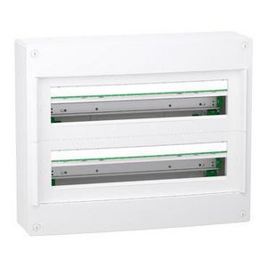 PrismaSeT XS, Modulaire verdeler, Opbouw, 2x24 modules, Aard
