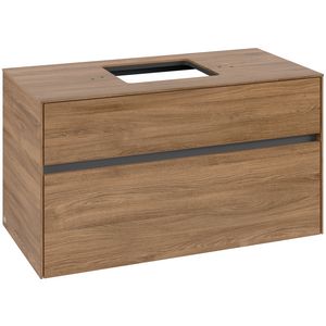 Wastafelonderkast Collaro 1000x548x500mm Oak.Kans C12500RH