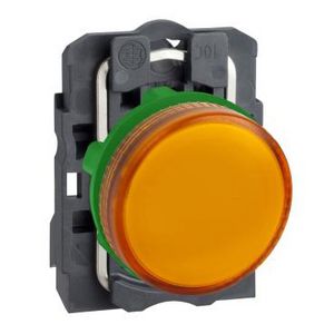 Signaallamp Ø22mm BA9S 250V Oranje Harmony XB5