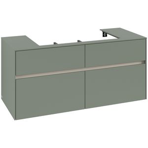 Wastafelonderkast Collaro 1200x548x500mm Soft Green C08700AF
