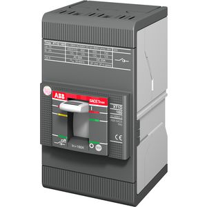 Vermogensschakelaar XT1D 160 3p F F+ACC aardlek beveiliging