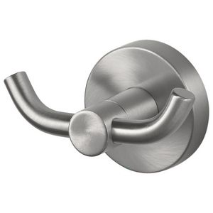 Ophanghaak dubbel chroom geborsteld/ rvs look TEC KOSMOS