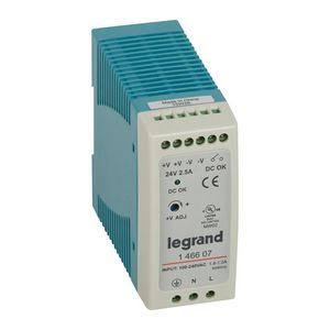 Voeding 1F 100-240VAC/24VDC 60W