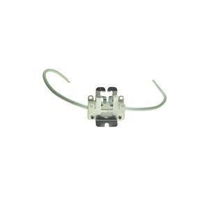Lamphouder GY9.5 keramiek+Spring