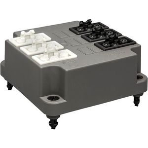 Connectordeksel 3640 GST18 3x3P zwart 3x3P wit recy. VVE=25