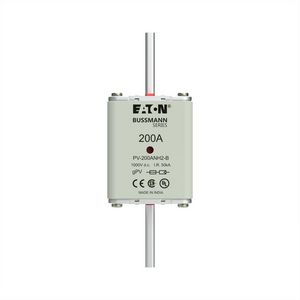 Zekering h. snelheid 200A DC 1000V NH2 gPV UL PV UL d VVE=3