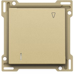 Afwerkingsset hotelkaartschakelaar gold coated