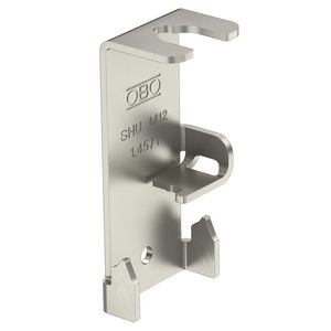 Zijhouder universeel 75x36x2 rvs A4 1.4571 blank VVE=50