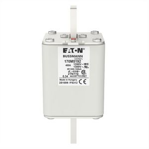 Zekering hoge snelheid 400A AC 1250V 100kA 2 61x75x1 VVE=3