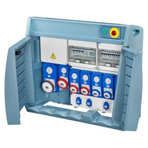 Q-BOX 6-MET KLEMMENBLOK-BEDRAAD-4 DUITSE STANDAARD WAN