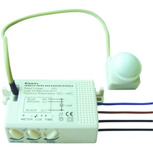 Bewegingsmelder inb. universeel 42Vac 1000W 360°  Ø=6M