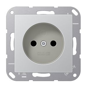 Wandcontactdoos aluminium A500 VVE=10