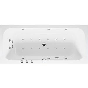 Qatego Whirlbad Wit 1800x800x480mm 760614000CP1000