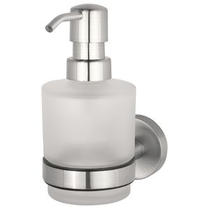 Zeepdispenser glas geborsteld KOSMOS
