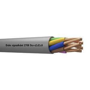 Haspel a 500m. signaal kabel Dca gy# 8x0,8mm 2708