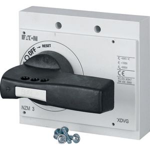 Draaibediening schakelaar incl. knop NZM3-XDVG zwart