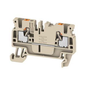 Doorvoerklem d.beige 2.5mm² 24A 800V 1521850000 VVE=100