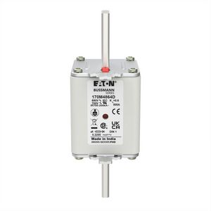 Zekering hoge snelheid 500A AC 690V 200kA 1 aR IEC VVE=6