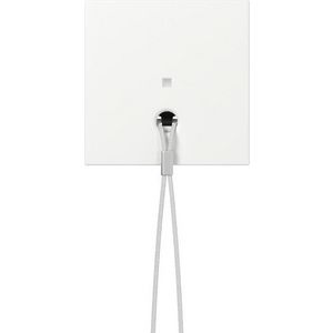 Afdekking ctrl.v. trekschakelaarSystem 55 zuiver wit m