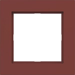 LED-afdekraam 1-voudig, A.1, carmin, halfglanzend
