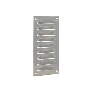 RVS schoepenrooster 90x180mm