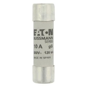 Zekering laagspanning 10A AC 500V 14x51 gL/gG met sl VVE=10