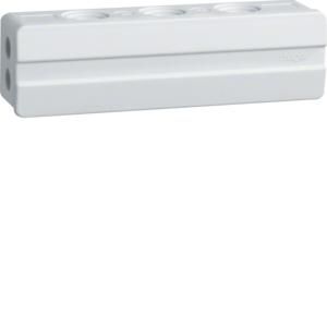 Lasdoos 135x35x40 mm lichtgrijs