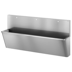 Medische scrub HYGIENE L.2100 3 kraangaten Ø22 RVS 304 mat