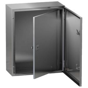 Binnendeur voor Spacial WM behuizing 400x300 Staal RAL7035