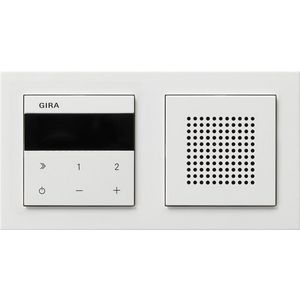 IB-radio IP luidspr. + Afdekraam E2 Gira E2