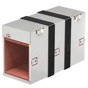 Brandwerendebox 4-zdg opschuimend inzetstuk 300x123x181