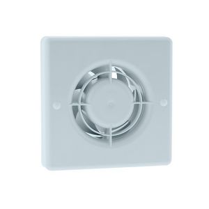 Badkamer-/ toiletventilator CR 100 wit