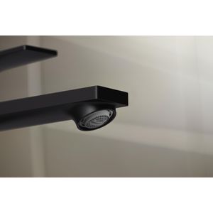 Rebris E 1-hendel wastafelkraan 110 CoolStart mat zwart