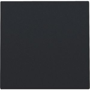Afwerkingsset kabeluitvoer blindplaat trekontlasting black
