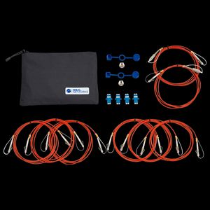 Kabel + adapter LC MM 50/125mu.m t.b.v. FiberTek III