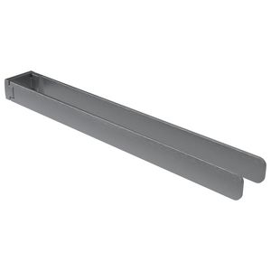Dubbele handdoekhouder draaibaar grijs alu 46cm ALINE