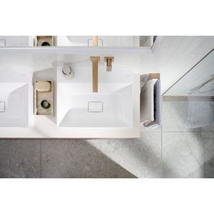 AddStoris 2-lids handdoekrek brushed bronze