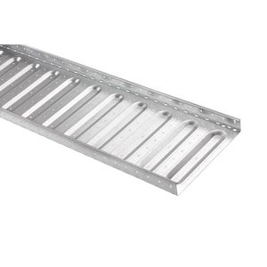 Lengte a 3m. Kabelgoot geprofileerd zijperforatie KG281 400