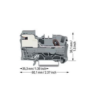1-draads potentiaalvereffeningsklem 16mm² 2016-7111 VVE=25