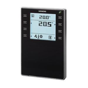 Temperatuuropnemer LCD zwart QMX3.P34 KNX-1BSC